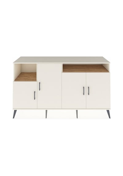 Kronos Konsol 5 Raflı 4 Kapaklı 176x59x99 Aytaşı-aytaşı/çam Aytaşı-aytaşı/çam