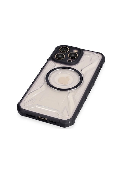 Apple İphone 14 Pro Kılıf Prag Magneticsafe Kapak - Siyah 0.2M-Çok Renkli