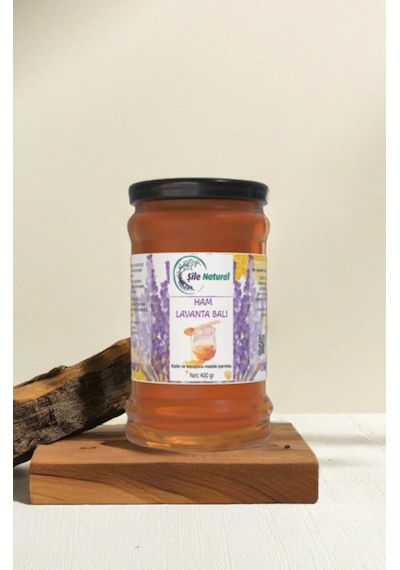 Lavanta Balı Cam Kavanoz 400 Gr - %100 Doğal Ham Lavanta Balı