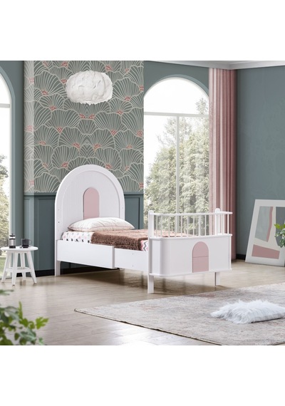 Mdf Beşik Venüs Büyüyen Beşik + 1 Adet Comfort Yatak 90x130 Beyaz