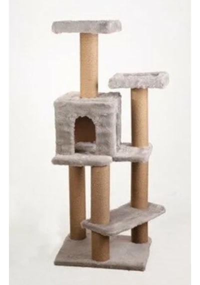 Dr. Sacchi Lunapark Oyun Standı ve Kedi Tırmalama Evi 60 x 40 x 140 CM