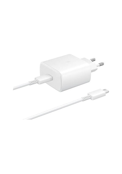 Samsung Uyumlu 45w Süper Hızlı Seyahat Adaptörü Beyaz Ep-ta845xwegtr