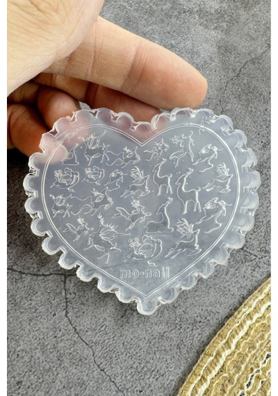 Nail Art Charm Silikon Kalıp Nail Art Desen Kalıbı, Charm Tırnak Süsleme 3d Silikon Kalıp 20