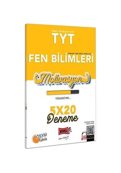 Motivasyon TYT Fen Bilimleri 5x20 Deneme - Bayram Hoca - Yargı Yayınları