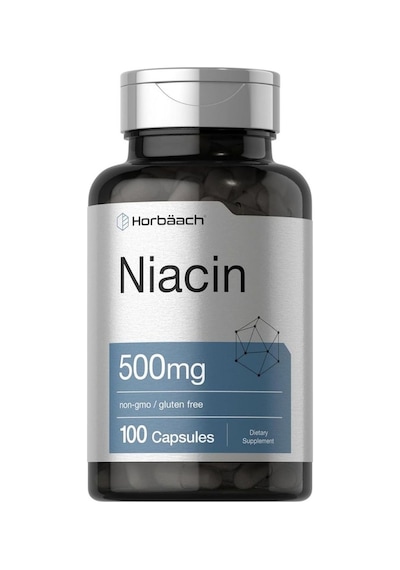 Horbäach Niacin B3 Vitamini 500mg 100 Kapsül