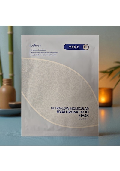 Isntree Ultra-low Moleküler Düşük Moleküllü Hyaluronik Asit Mask - Yüz Maskesi 1 Adet