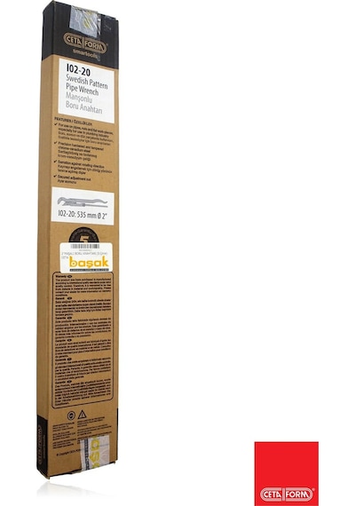 Ceta Form 2" S Çene Maşalı Boru Anahtarı 535 Mm I02-20