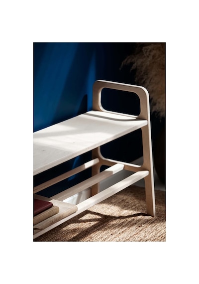 Woodesk Mirage, Ahşap, Ayakkabılık, Natural Renk, 100x65 Natural