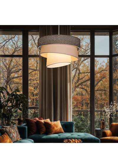 Modelight Dorya Sarkıt Artı Siyah Desen - Beyaz