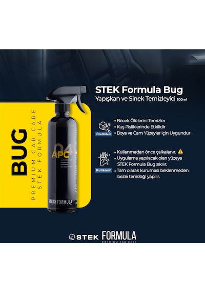 Stek Formula Bug- Yapışkan ve Sinek Temizleyici 500ml