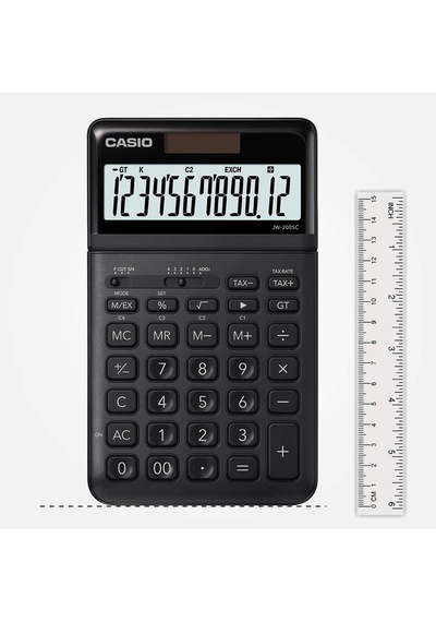 Jw-200sc-bk Masa Tipi 12 Hane Hesap Makinesi Çok Renkli