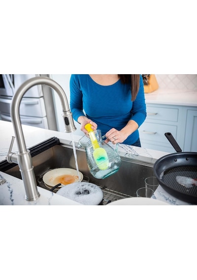 Scrub Daddy Dish Daddy Sarı, Pembe