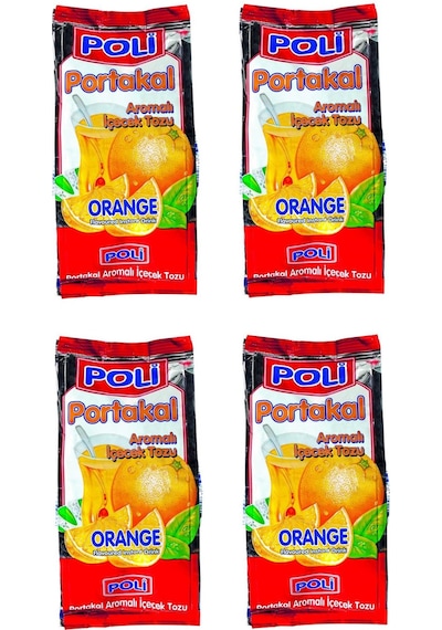 Poli Toz İçecek Portakal 300 Gr X 4 Adet 300 G