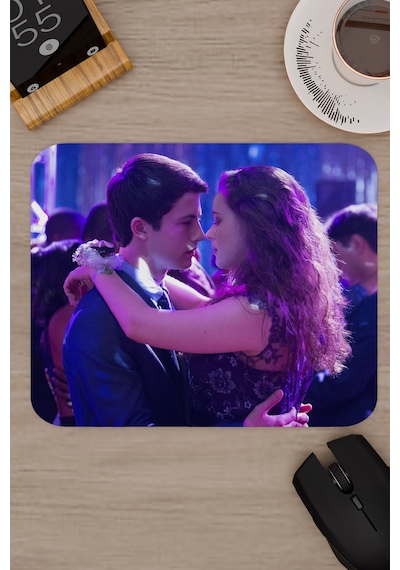 13 Reasons Why V1 22x18 Gaming Kauçuk Kaymaz Taban Mouse Pad Fare Altlığı