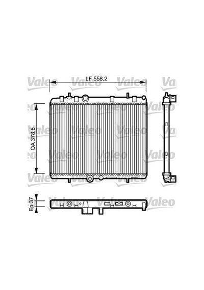 Motor Su Radyatoru P407 C5 Iı C5 Iıı Ew10a 2,0 16v Dw10bted4 2,0hdı 16v Xsara Iı Dw10ated 2,0hdı 8v