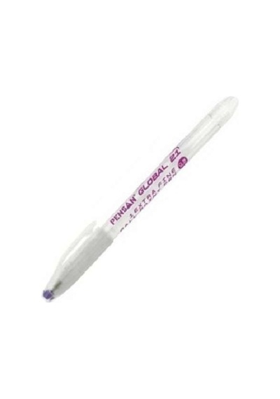 - Global 0.5 Mm Tükenmez Kalem Mor 2221 Çok Renkli