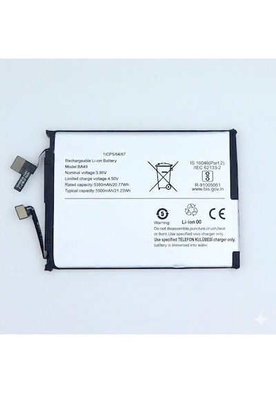 Vivo V40 Pro Uyumlu Batarya Pil Ba49