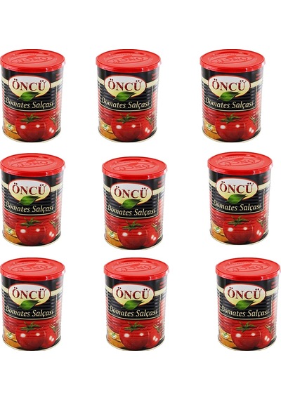 Öncü Domates Salçası 9 x 830 G