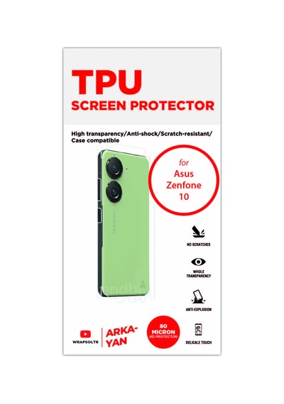 Asus Zenfone 10 Arka Ve Yan Kaplama Koruyucu Hd Film