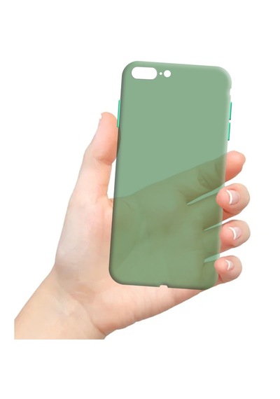 Apple Uyumlu iPhone 7 Plus / 8 Plus Ultra İnce Zar Telefon Kılıfı