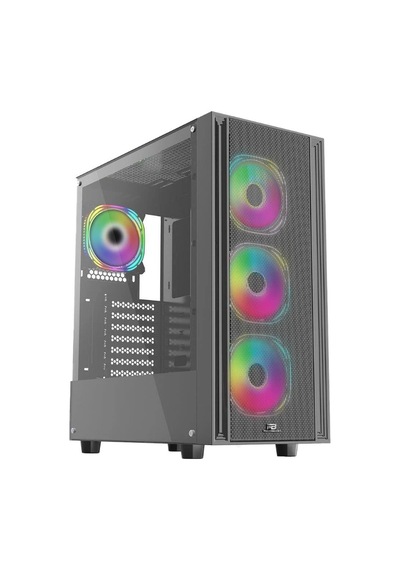 Power Boost X-12b Usb 3.0 Mesh 4 X120mm Argb Fanlı Siyah Kasa