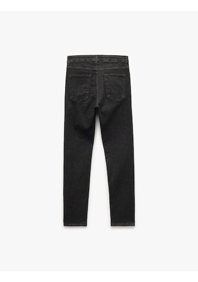 Koton Pamuklu Normal Bel Slim Fit Jean Pantolon - Brad Jean Siyah 6wam40100nd Siyah Koton Pamuklu Normal Bel Slim Fit Jean Pantolon - Brad Jean Siyah 6wam40100nd Siyah