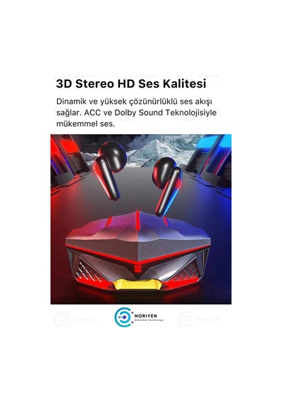 K98 Pro Oyuncu Hd Ses Mikrofonlu Işıklı Metal Kasa Apple İOS Android Uyumlu Bluetooth Kablosuz Kulaklık Renkli