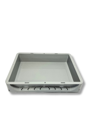 Alpbx Gıdaya Uygun Gri Hamur Pasası 40x30x7.5 CM - 7 L