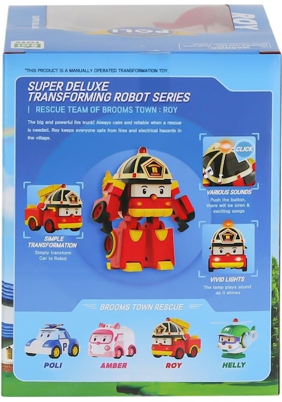 Polı Mrt-686 Sesli Ve Işıklı Robocar Poli Büyük Transforming Robo Diğer