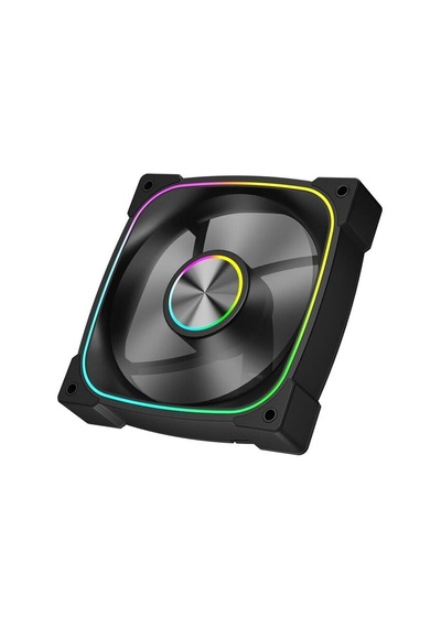 1st Player Fn7r 120mm Reverse 4pın Pwm + 3pın Argb Tekli Siyah Kasa Fanı