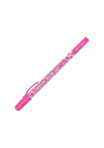 Pensan Jel Kalem Jely 1.0 Mm Neon Pembe 2801 Çok Renkli