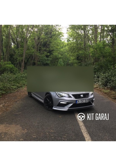Kit Garaj Leon Mk3 Fr 2017 - 2020 Ön Ek Plastik 2017-2020 Boyasız