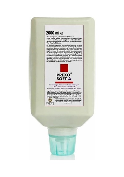 Soft A Endüstriyel El Temizleme Pastası, Ağır Yağlı Kirli El Temizliği, Zeytin Çekirdeği, 2000 Ml Diğer