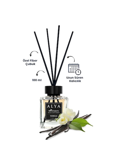 Alya Nature's Scents Juicy App + Lavender + Juicy Apple Bambu Çubuklu Oda Kokusu 3 x 100 ML