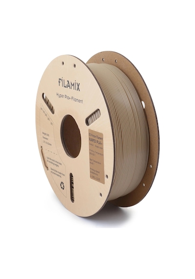 Filamix Hyper Pla + Filament Ahşap Rengi