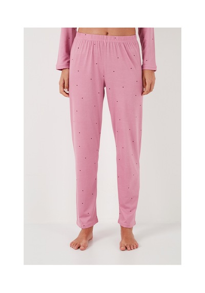 Lela Regular Fit Gömlek Yaka Uzun Kollu Bayan Pijama Takımı 65750701 Pudra Lela Regular Fit Gömlek Yaka Uzun Kollu Bayan Pijama Takımı 65750701 Pudra