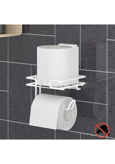 Teknotel Easyfıx Yapışkanlı Yedekli Tuvalet Kağıtlık Beyaz Ef275