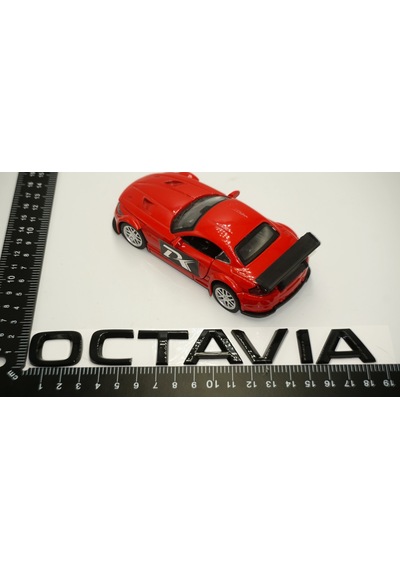 Dk Tuning Skoda Octavıa 4 Bagaj Parlak Siyah Abs 3m 3d Yazı Logo