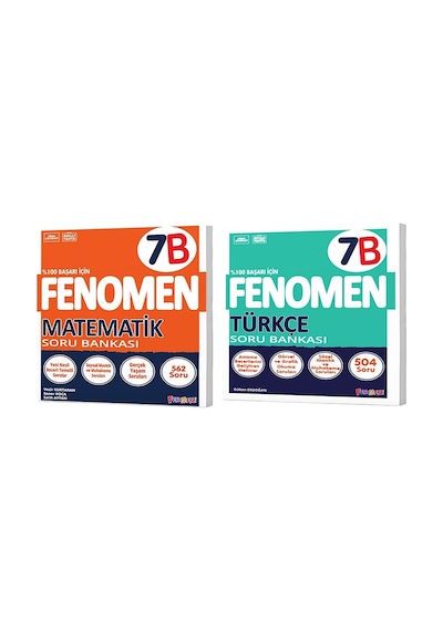 Fenomen Okul 2027 7. Sınıf Matematik Türkçe Fenomen Soru Seti Maarif Model