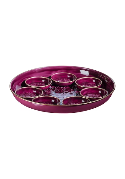 Madame Coco Rosalie 8 Parça Tabak Seti - Bordo 8682116925884 Kırmızı
