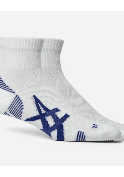 Asics 2 Pack Cushıoned Run Quarter Sock Beyaz Koşu Çorabı 3013b358-100