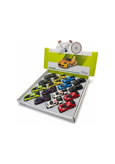 8.5cm 1:64 Kapıları Açılan Spor Çekbırak Araba