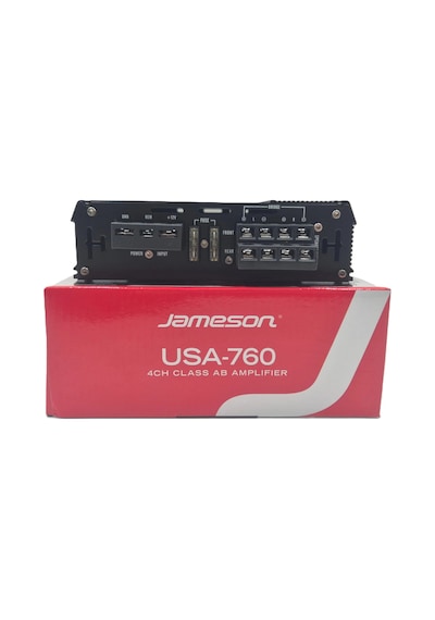 Jameson Amfi - 4000w 4 Kanallı Ses Ve Bass Anfisi - Jameson Usa-760 Amfi
