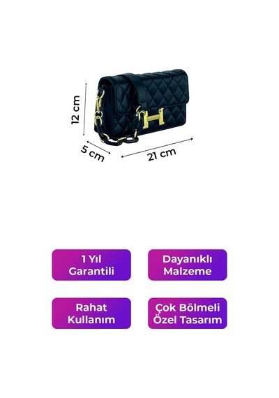 Kriste Bell Kadın Çanta Siyah 26464 Siyah