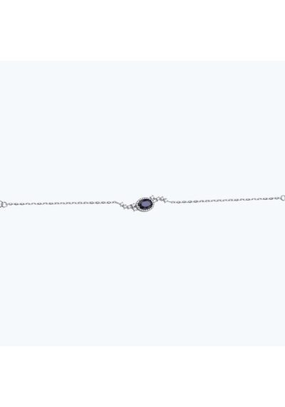 Altınbaş Pırlanta Safir Oval Bileklik Erm1017s-14k