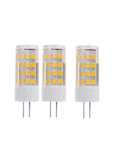 2,5 W - 220 V Ledli Kapsül Ampul G4 Duylu İğne Bacaklı Led Ampul Gün Işığı 3 Adet