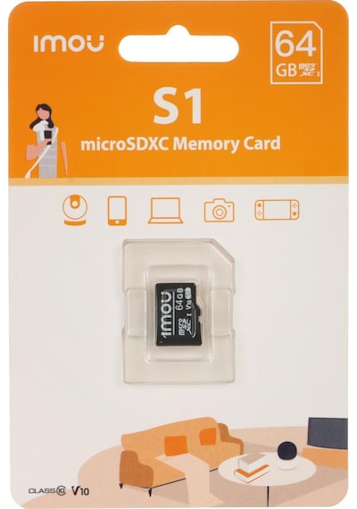 Imou ST2-64-S1 Micro Sd 64 GB Hafıza Kartı