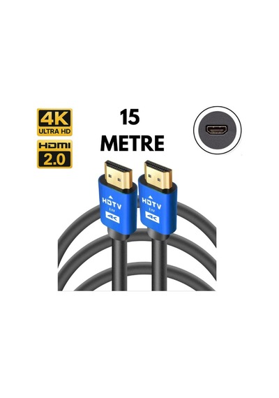 Mas Hdmıpro15 4k Ultra Hd Hdmı 2.0 Kablo 15 Metre - 60hz 18gbps