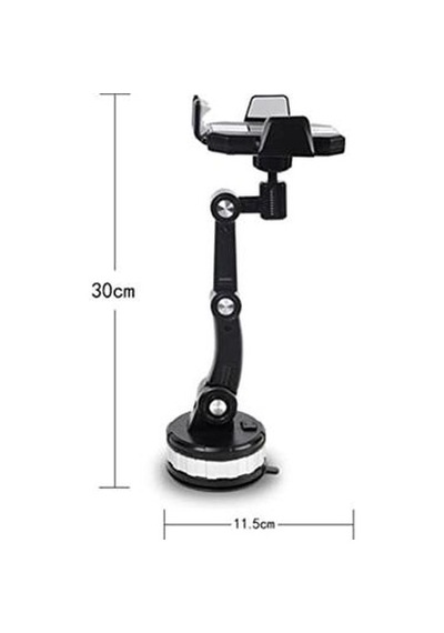 Telefon Tutucu Araç Içi Jel Vantuzlu Cama Takılabilen Güçlü 360 Derece Dönebilen Tutucu