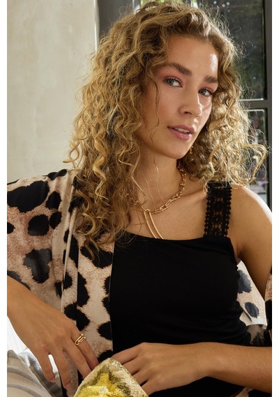Gizzey Kadın 3 Lü Leopar Şort Takım C5t0n1o12 001